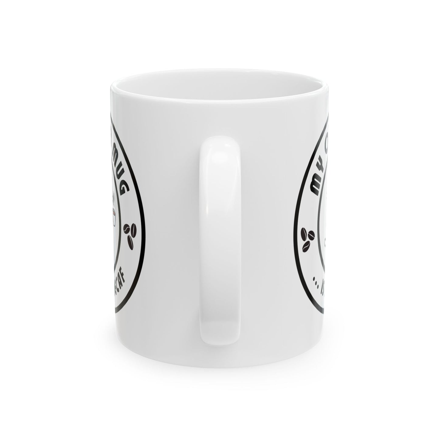 Caffeinated Mood - Coffee Mug With Cute Cat To Start Your Day