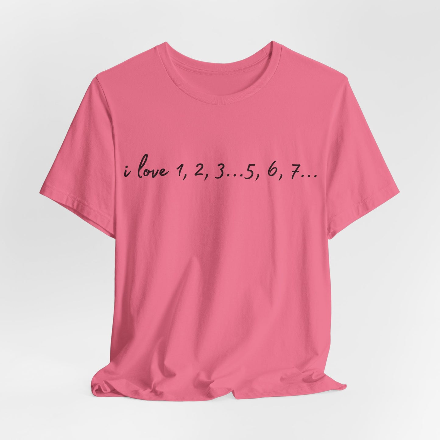 Playful Salsa Dancing Tee - i love 1,2,3...5,6,7...