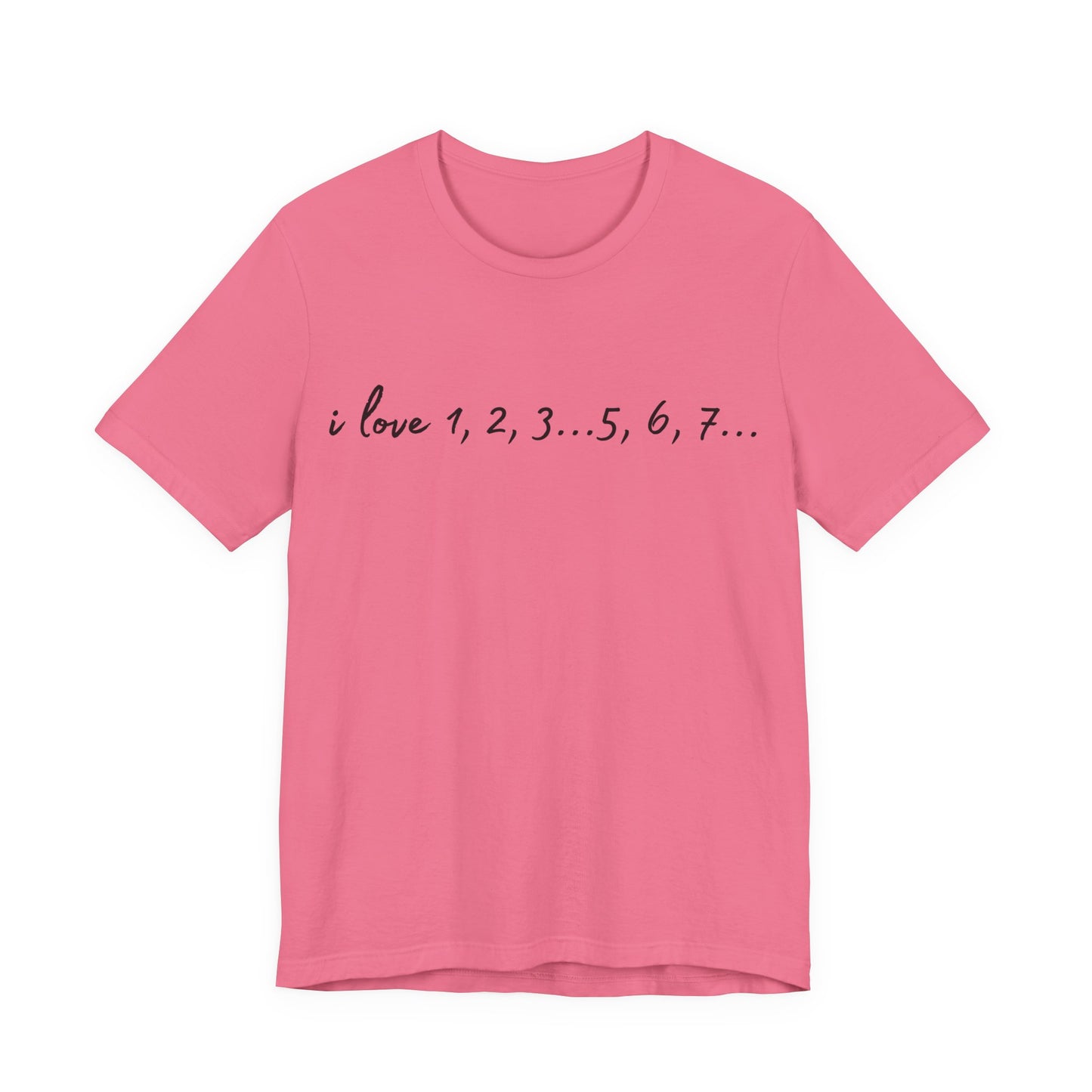 Playful Salsa Dancing Tee - i love 1,2,3...5,6,7...