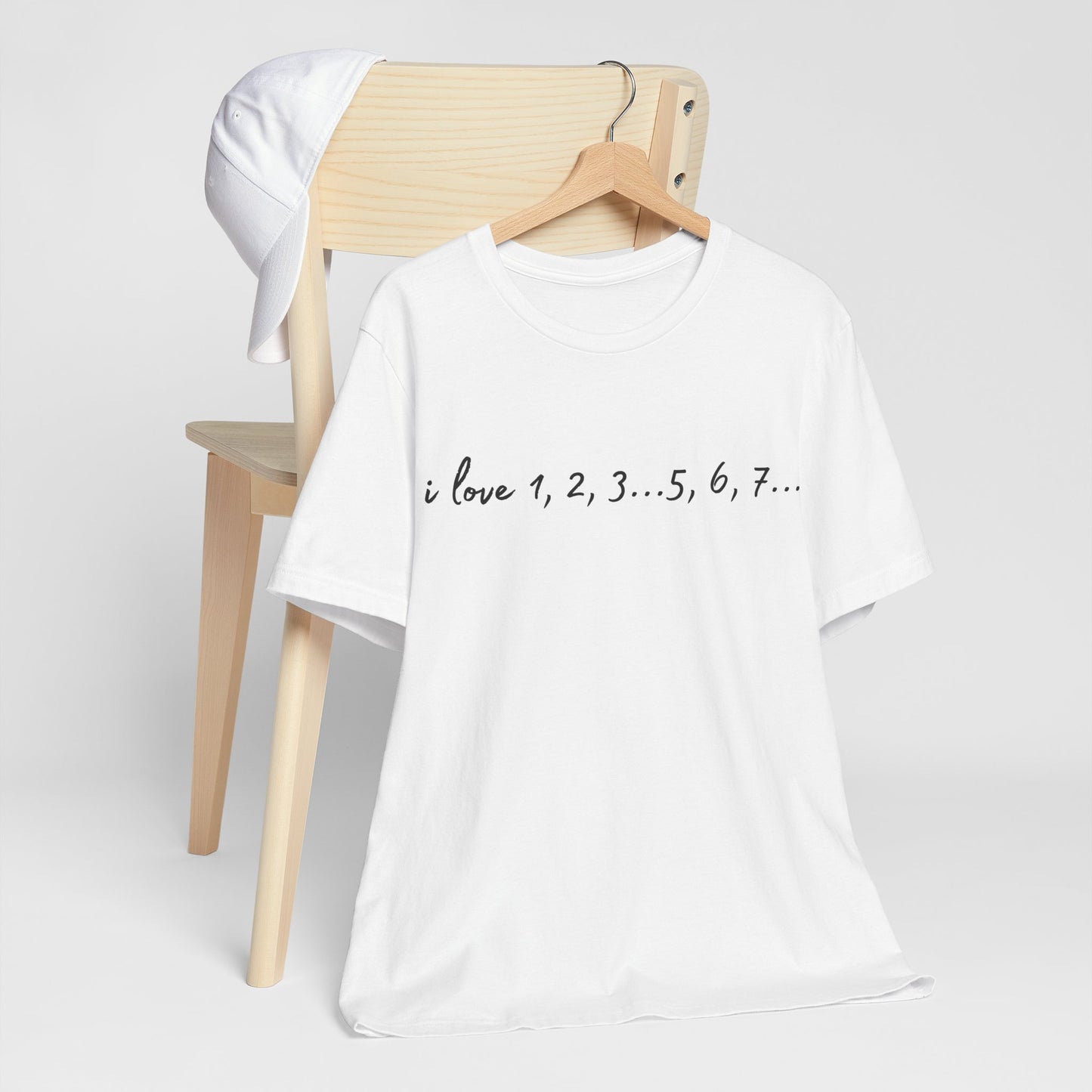 Playful Salsa Dancing Tee - i love 1,2,3...5,6,7...