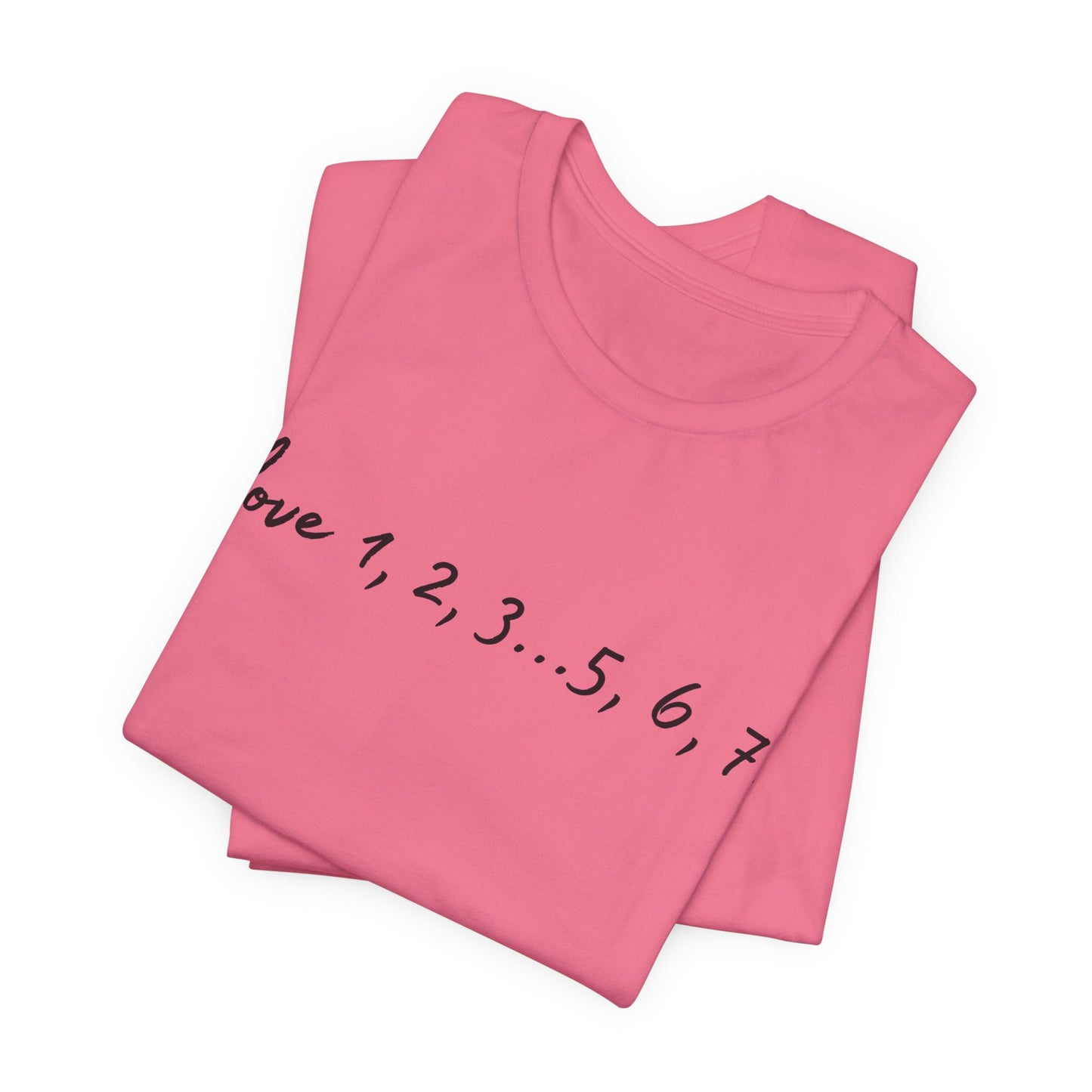 Playful Salsa Dancing Tee - i love 1,2,3...5,6,7...